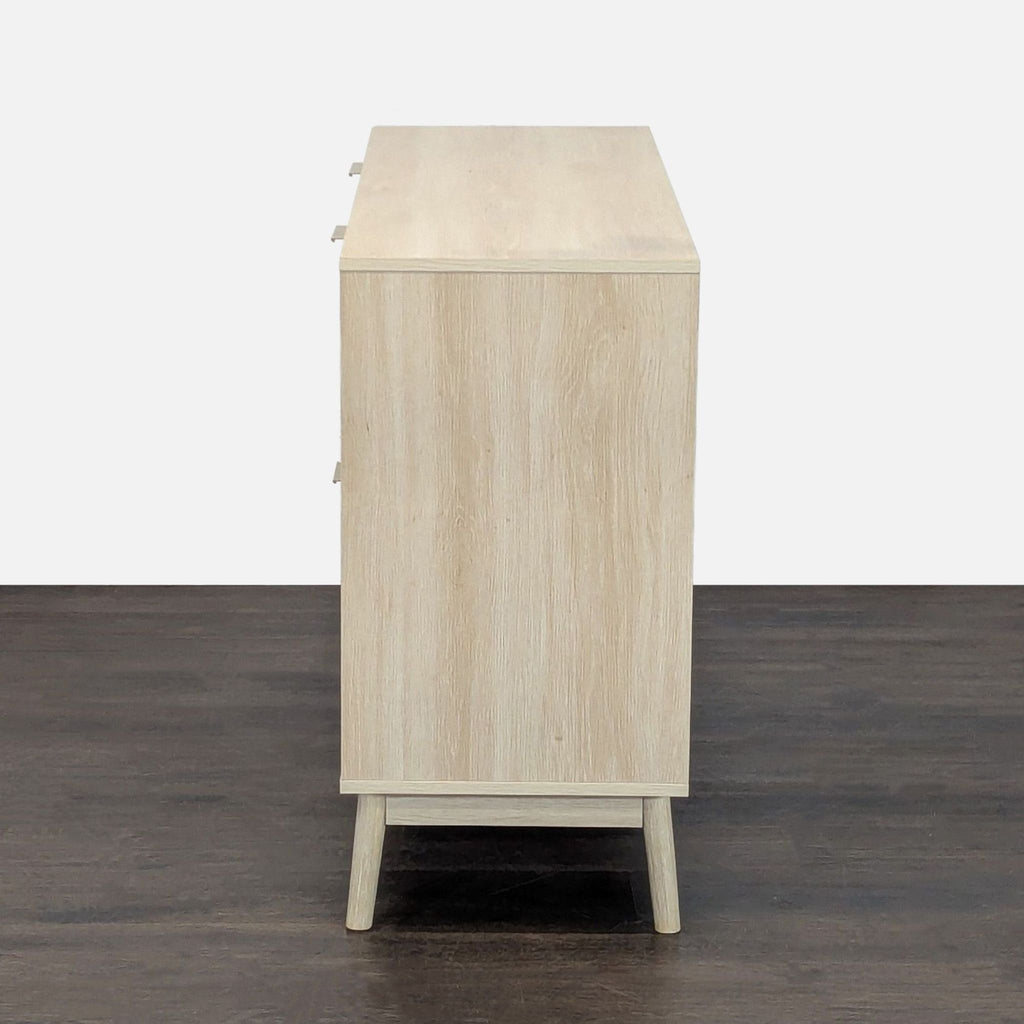 George Oliver Jermel Modern 4-Drawer Light Wood Dresser