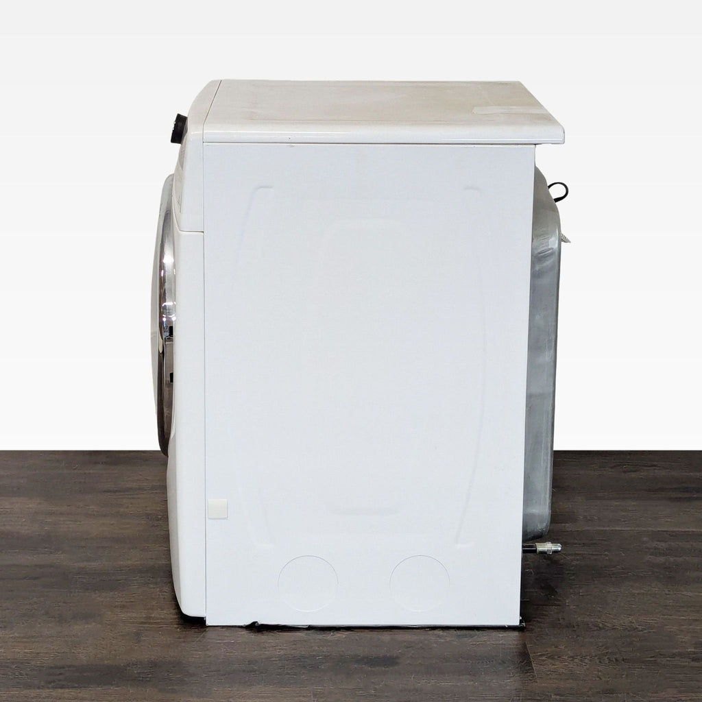 1. Whirlpool washer and dryer unit shown in a modern laundry room, labeled under Washer/Dryer category.  