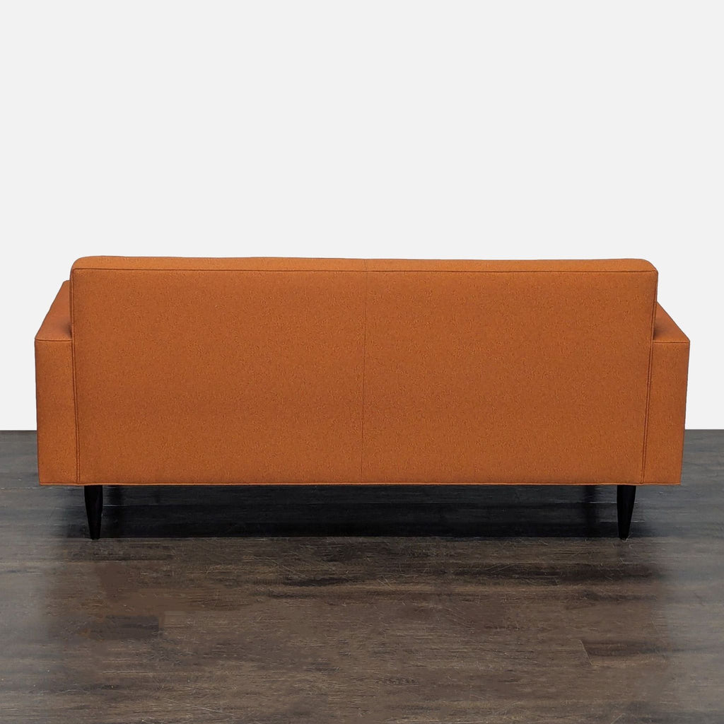 Design Within Reach 3-Seat Sofa in Burnt Orange Fabric