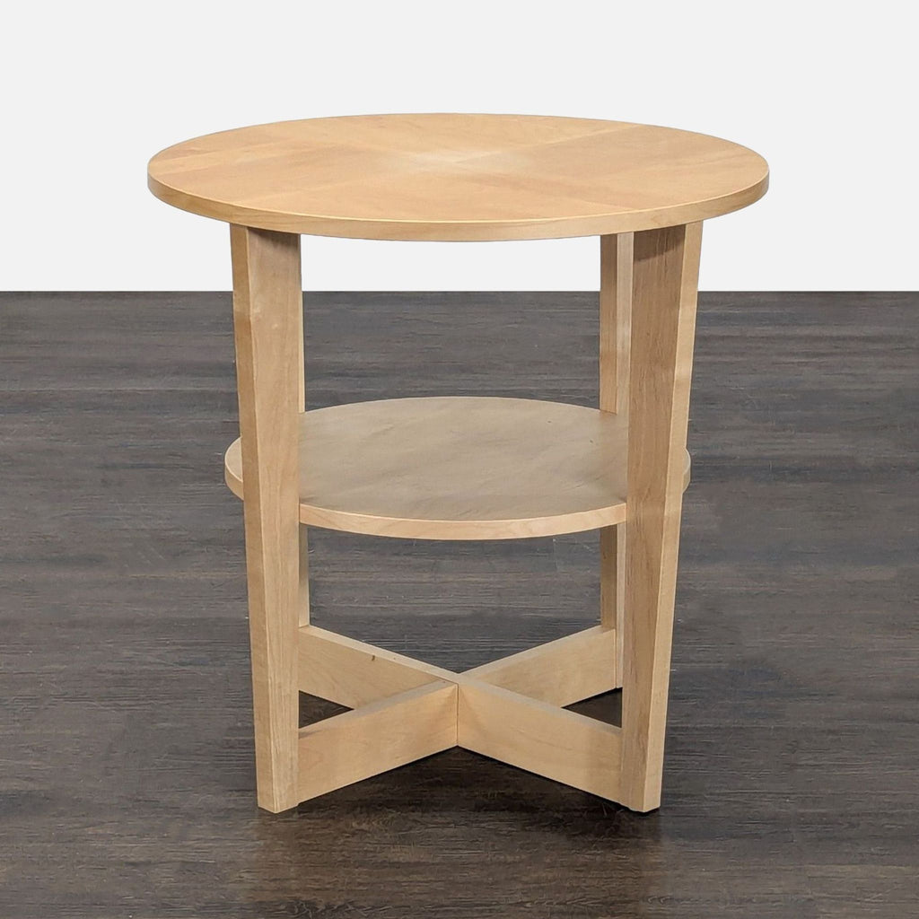 Ikea Vejmon End Table with Shelf