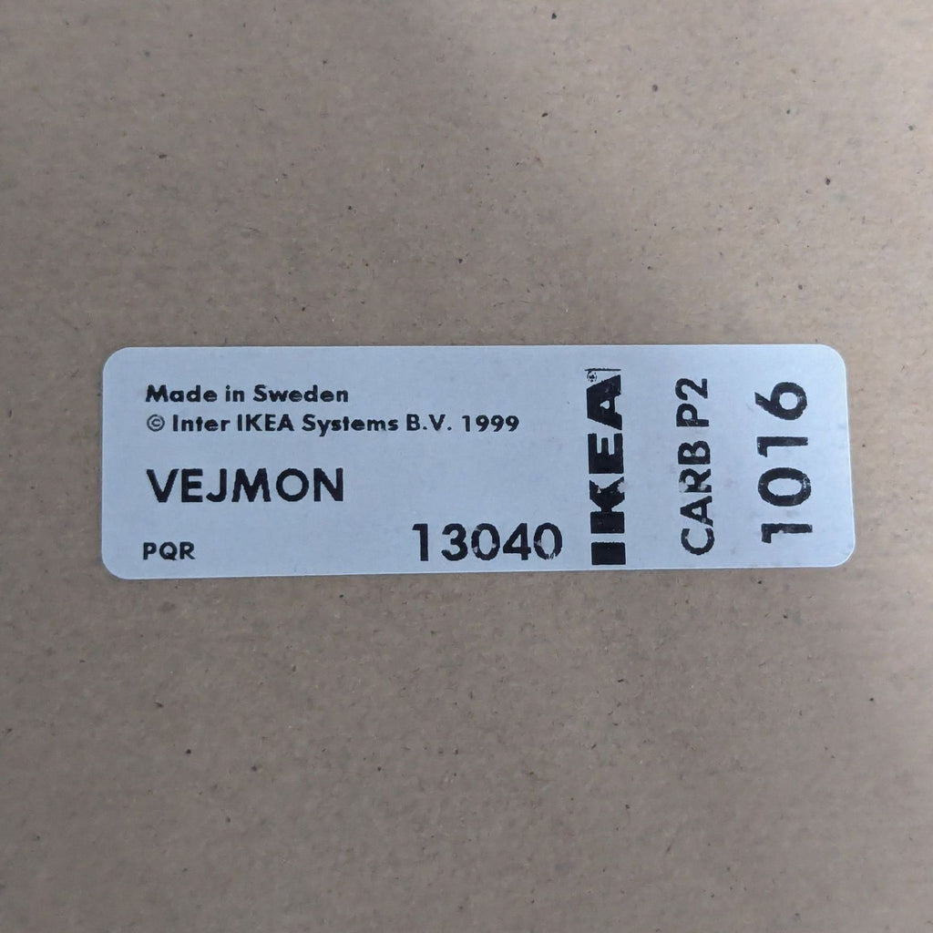 Ikea Vejmon End Table with Shelf