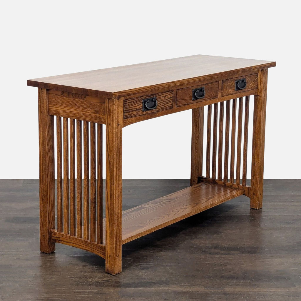 Mission Style Console Table