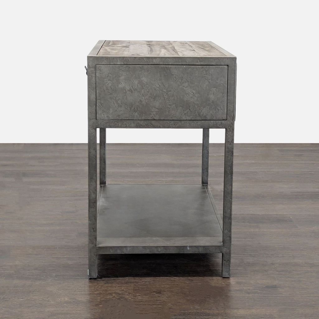 Pottery Barn Big Daddy's Antiques Metal Nightstand - Accepted Offer (44.44% discount)