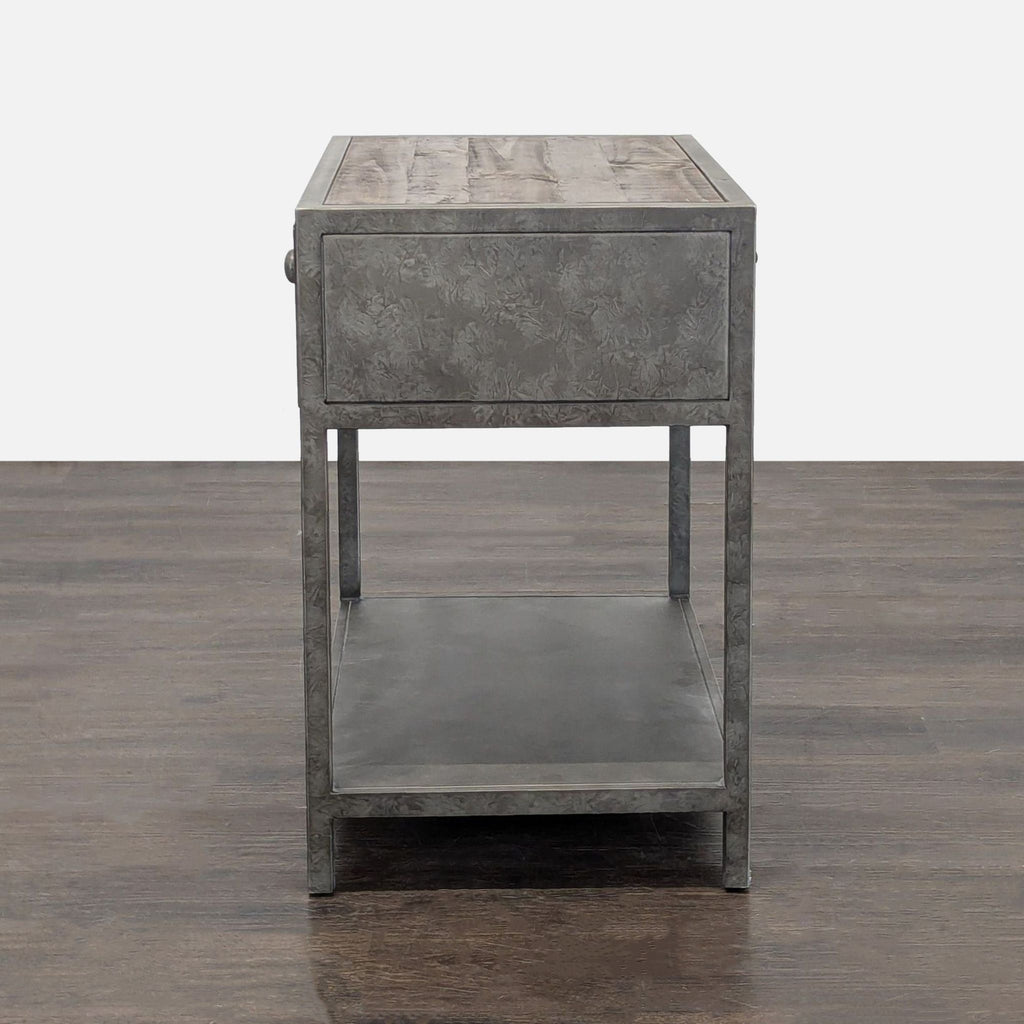Pottery Barn Big Daddy's Antiques Metal Nightstand - Accepted Offer (44.44% discount)