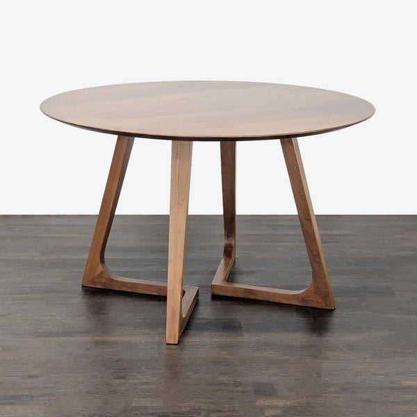 Round Wood Dining Table