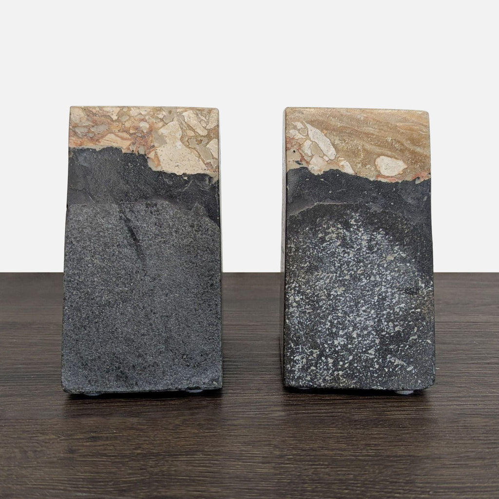 Pair of Marble Bookends