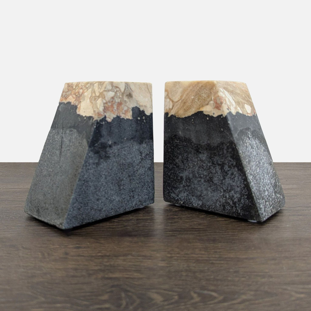 Pair of Marble Bookends