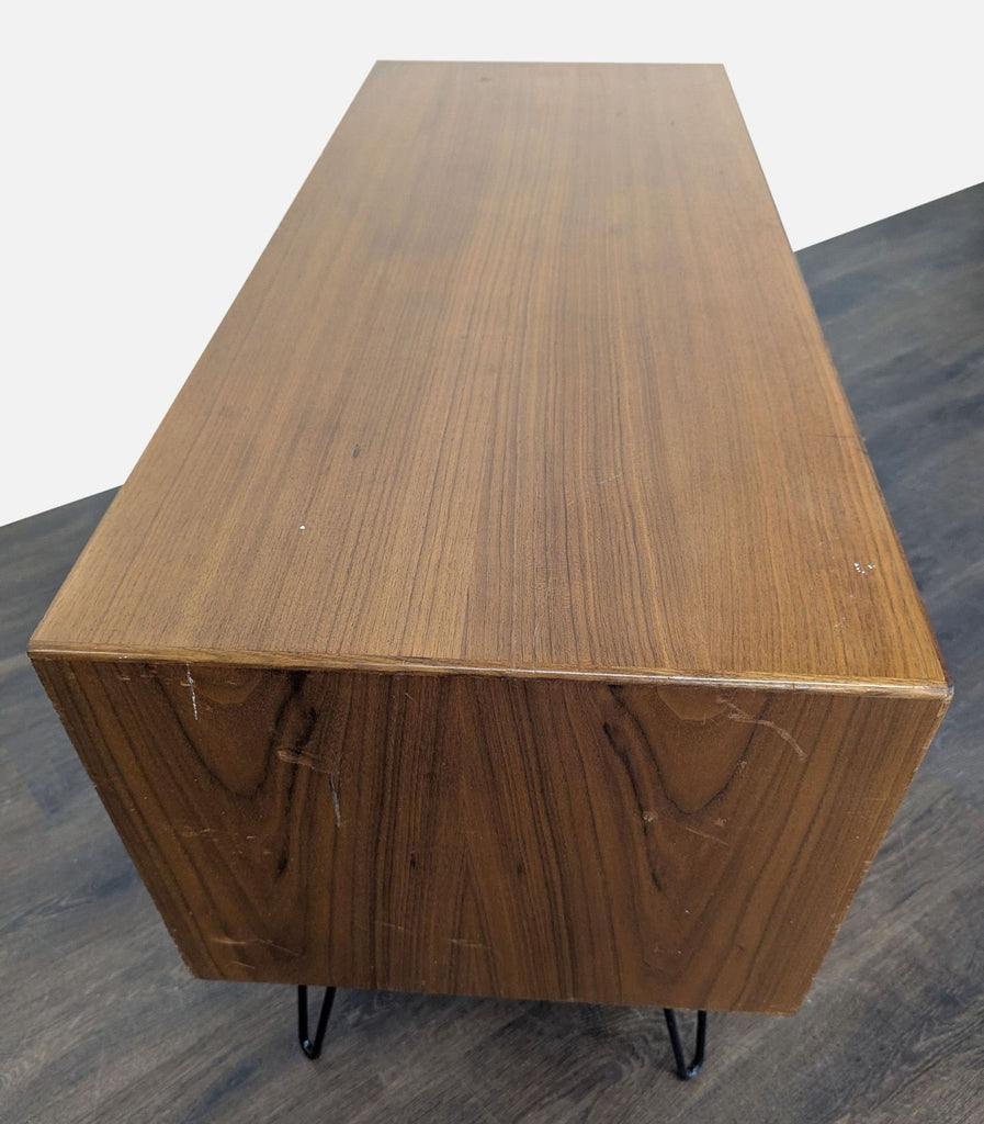 Mid-Century Modern 6-Drawer Dresser with Hairpin Legs