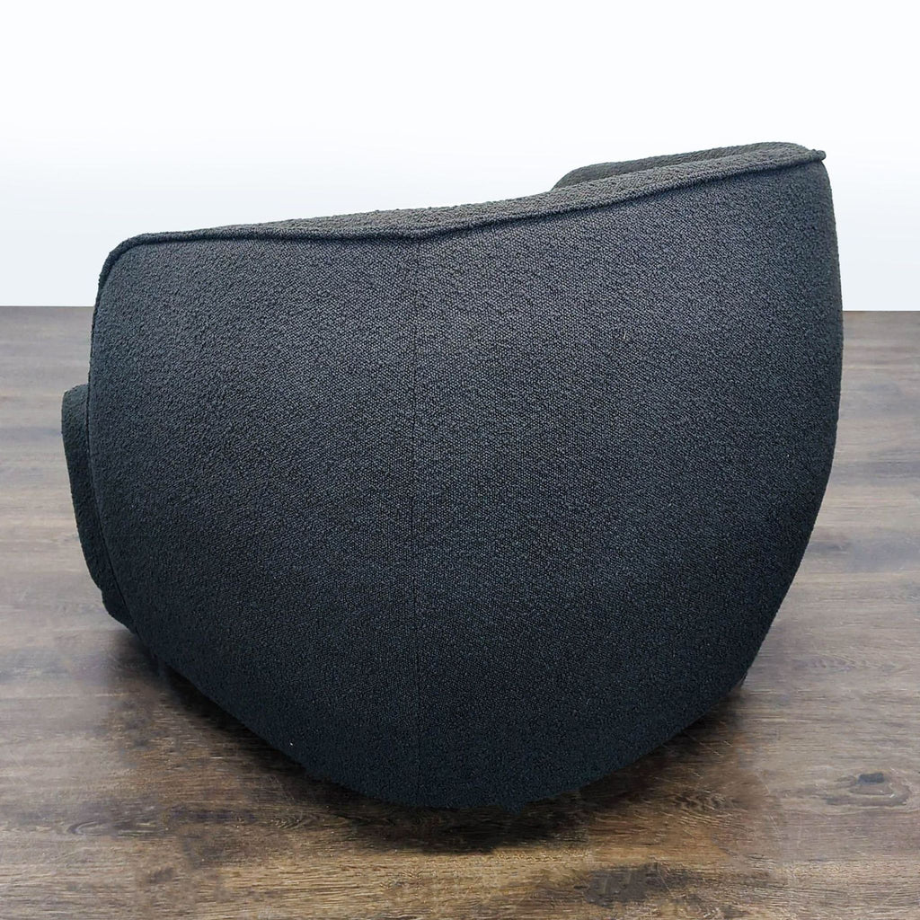 Modern Black Swivel Lounge Chair - Comfortable and Stylish Seating - Accepted Offer (21.88% discount)