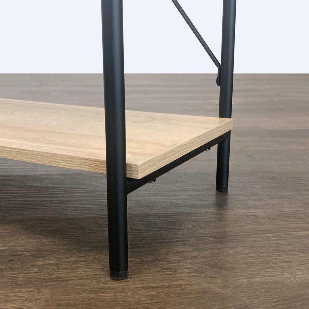 Two Tier Console Table on Metal Frame