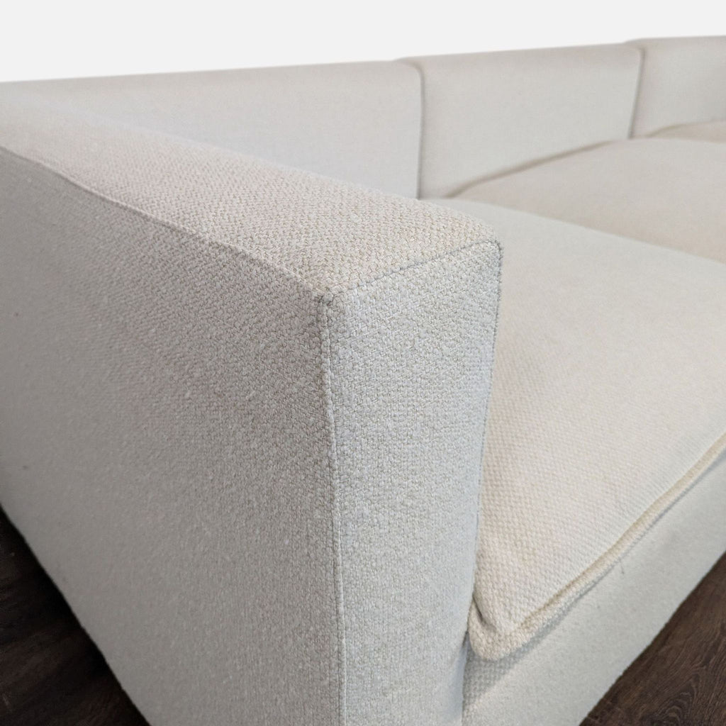 Crate & Barrel Lotus Modern 3-Seat Sofa in Light Beige - Accepted Offer (45.21% discount)