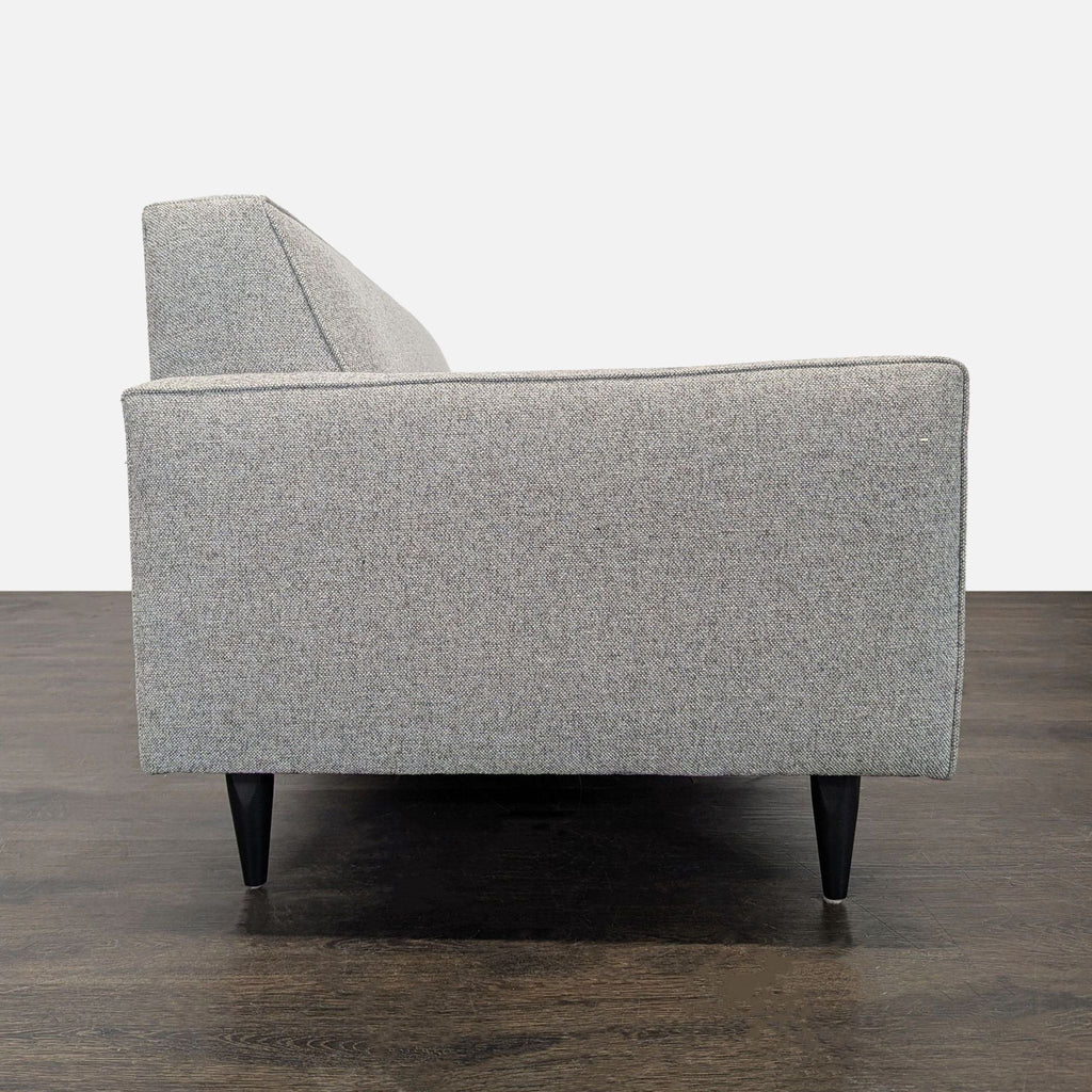 Room and Board Reese 85” Modern Gray 3-Seat Sofa