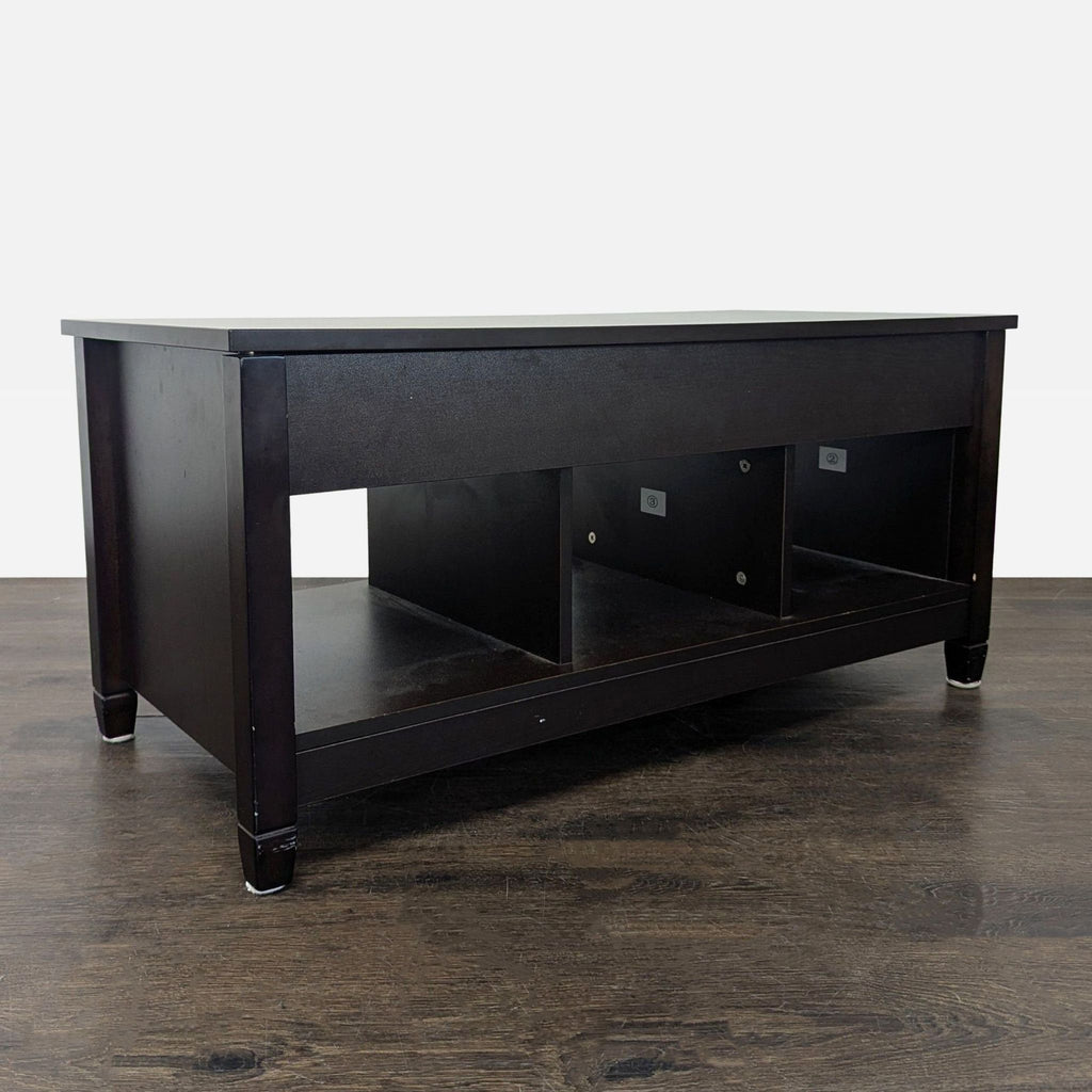 Lift-Top Coffee Table with Storage Cubbies