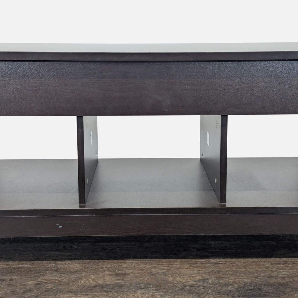 Lift-Top Coffee Table with Storage Cubbies