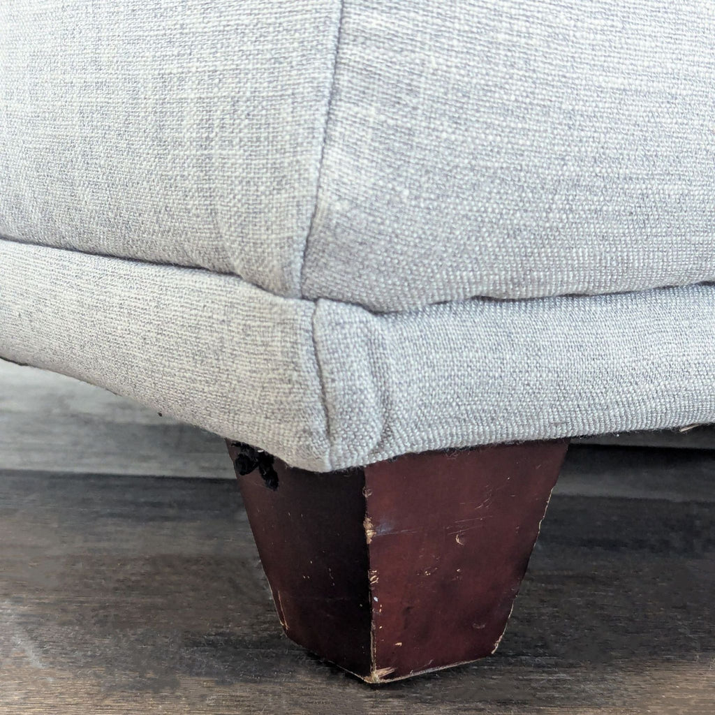 Modern Grey 3-Seat Sofa with Adjustable Backrests