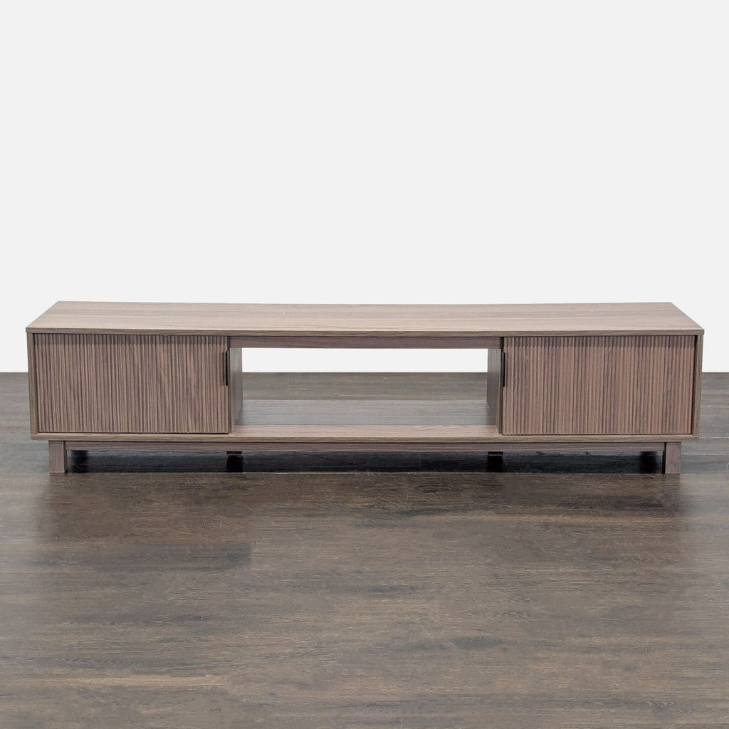 Wood Media Console