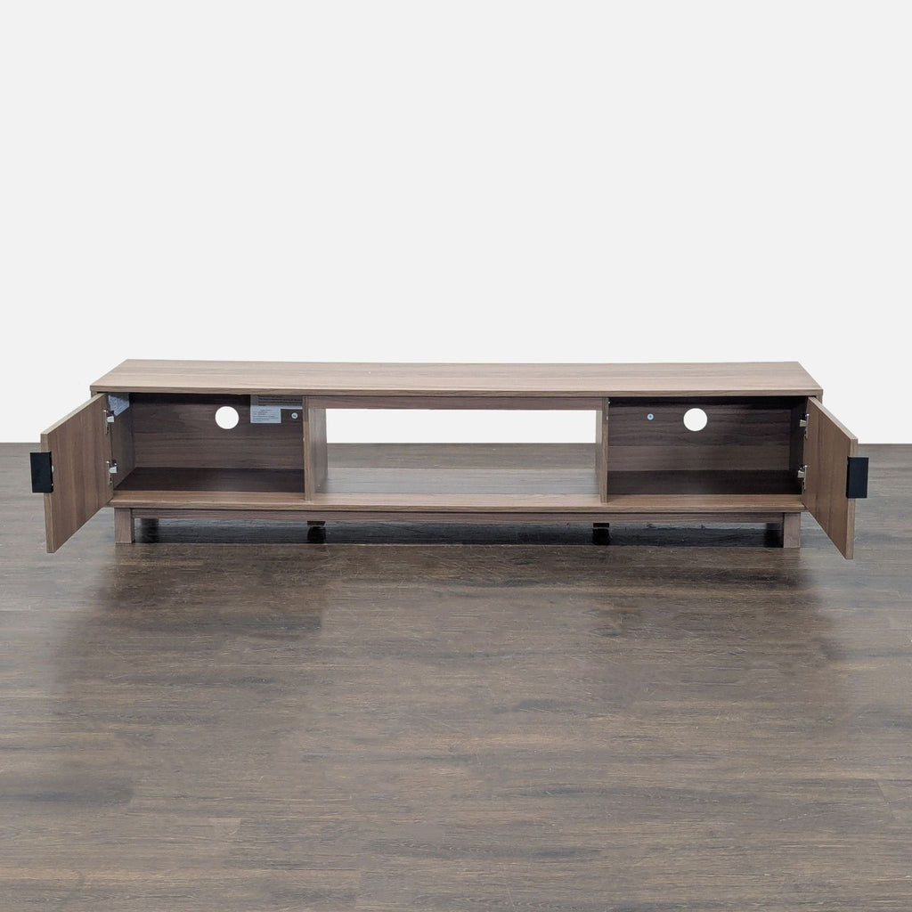 Wood Media Console