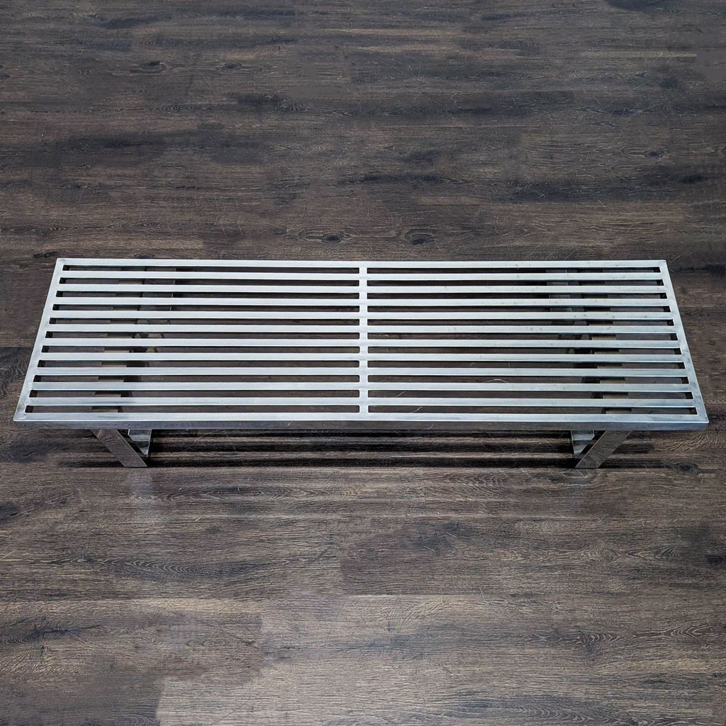 Modway Sauna Stainless Steel Bench