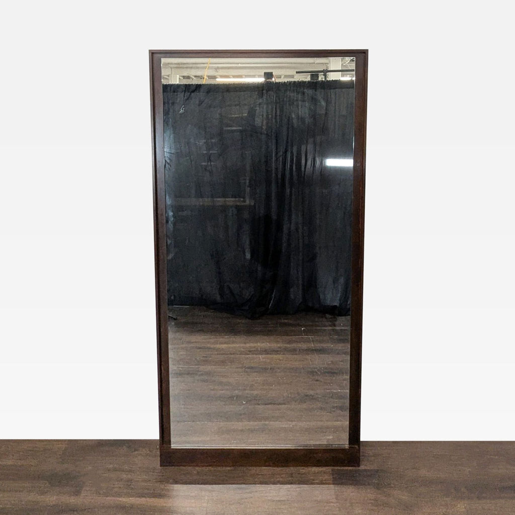 Custom Standing Metal Framed Mirror