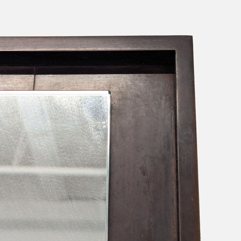 Custom Standing Metal Framed Mirror