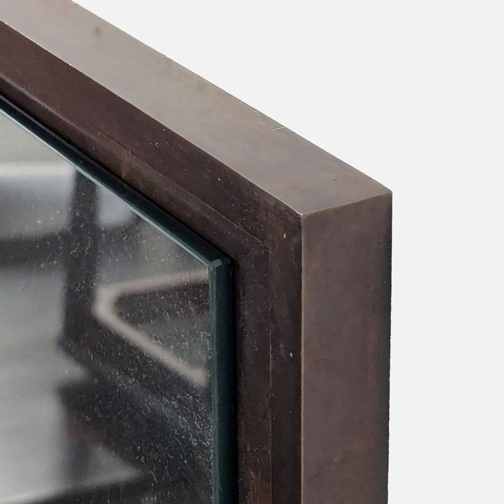 Custom Standing Metal Framed Mirror