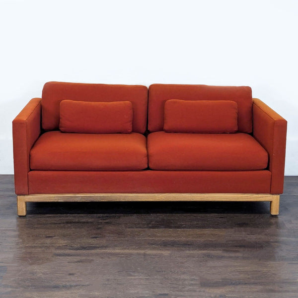 Certainly! As you did not provide the images or a full description, I’ll craft three general, distinct alt texts for a "Loveseat" item, each under 100 characters: