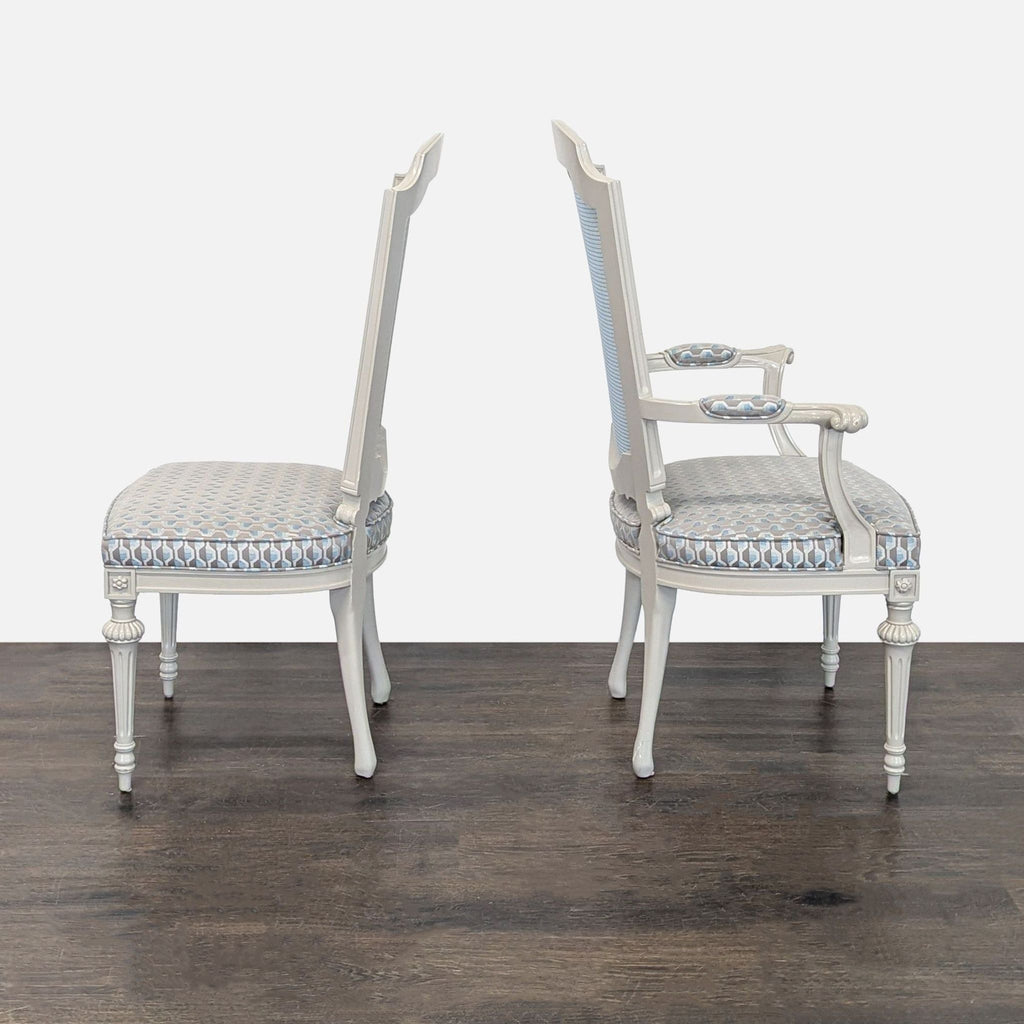 Set of Six French Style Dining Chairs