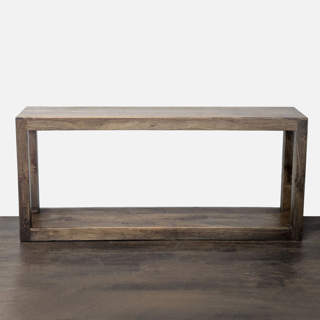 Slim Wood Console Table with Shelf - Accepted Offer (26.83% discount)