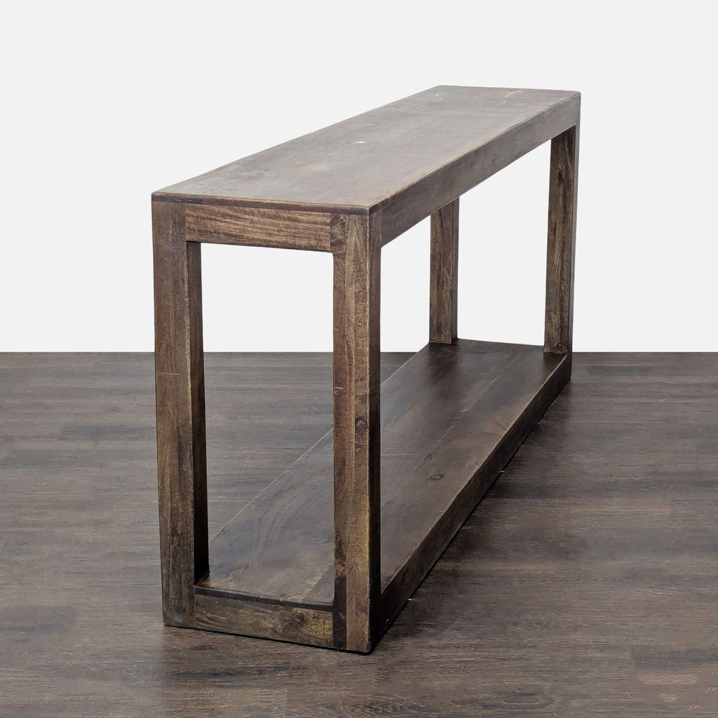 Slim Wood Console Table with Shelf - Accepted Offer (26.83% discount)
