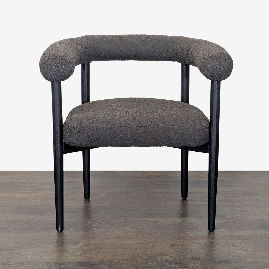 New Pacific Direct Keanu Boucle Dining Armchair