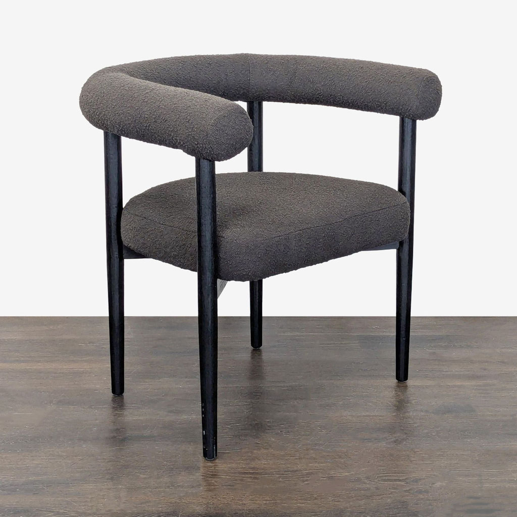 New Pacific Direct Keanu Boucle Dining Armchair