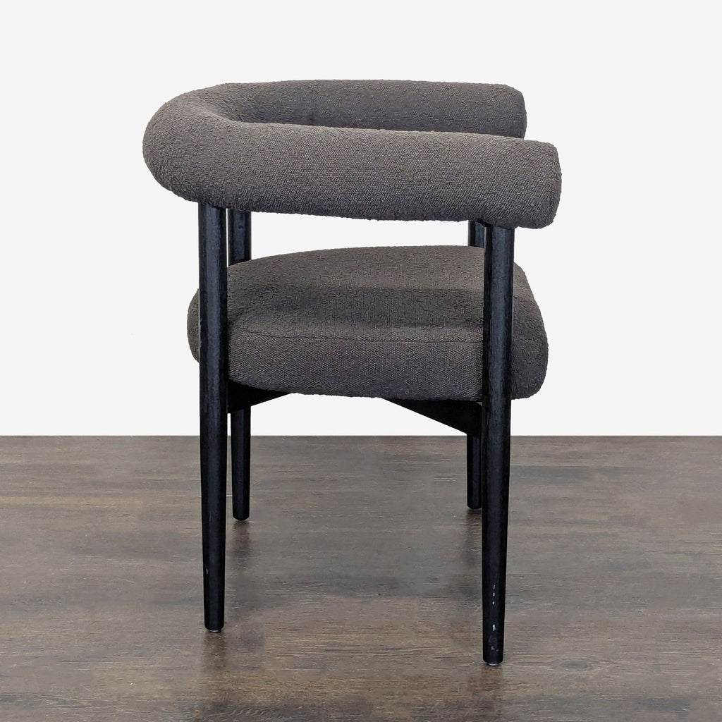 New Pacific Direct Keanu Boucle Dining Armchair