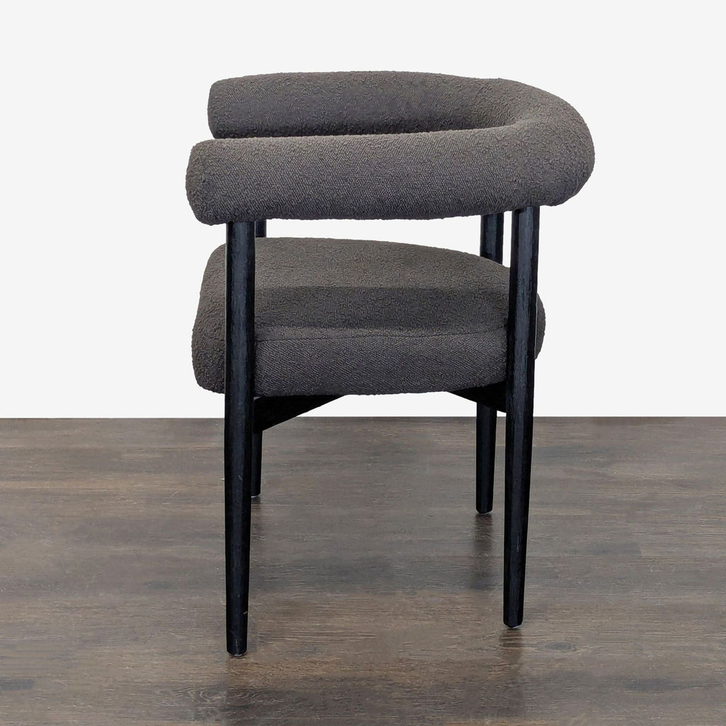New Pacific Direct Keanu Boucle Dining Armchair