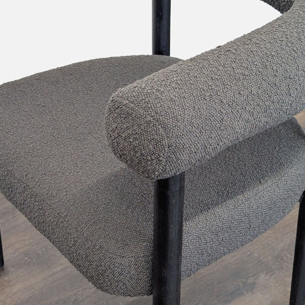 New Pacific Direct Keanu Boucle Dining Armchair