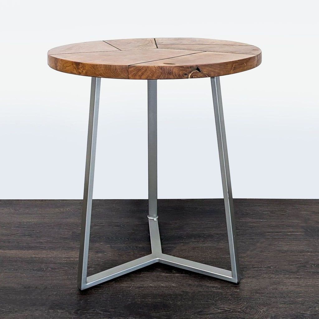 New Pacific Direct Leon Reclaimed Teak Wood End Table