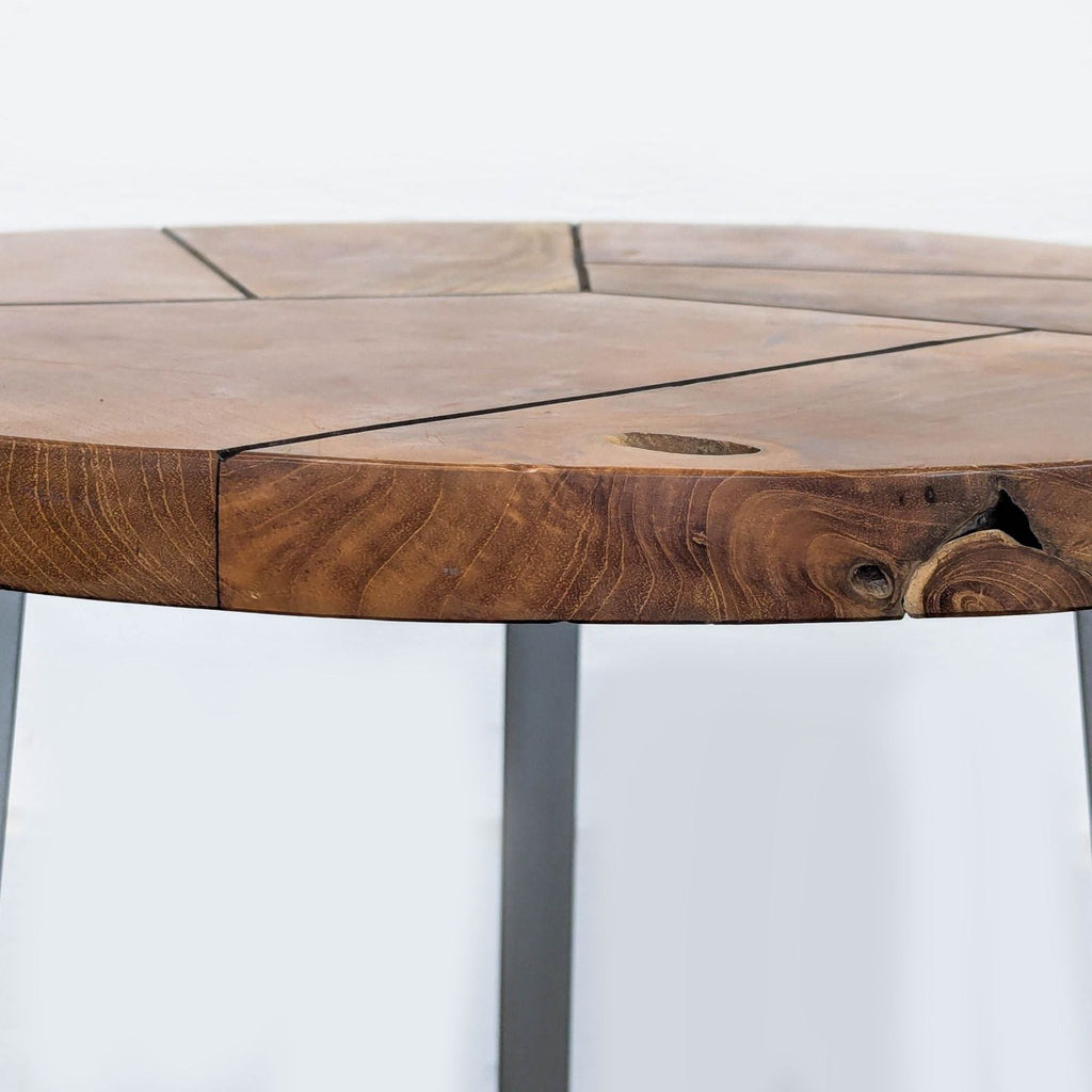 New Pacific Direct Leon Reclaimed Teak Wood End Table