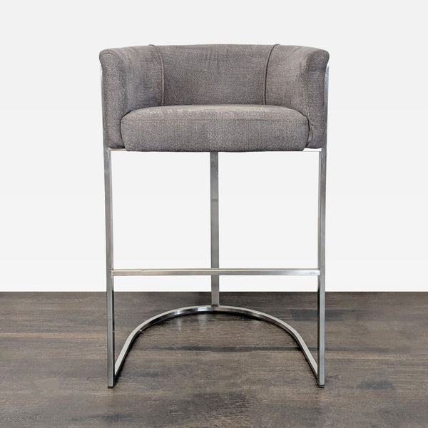 1. Modern Euro Style bench with a sleek, minimalist design, perfect as a stylish ottoman or entryway stool.  