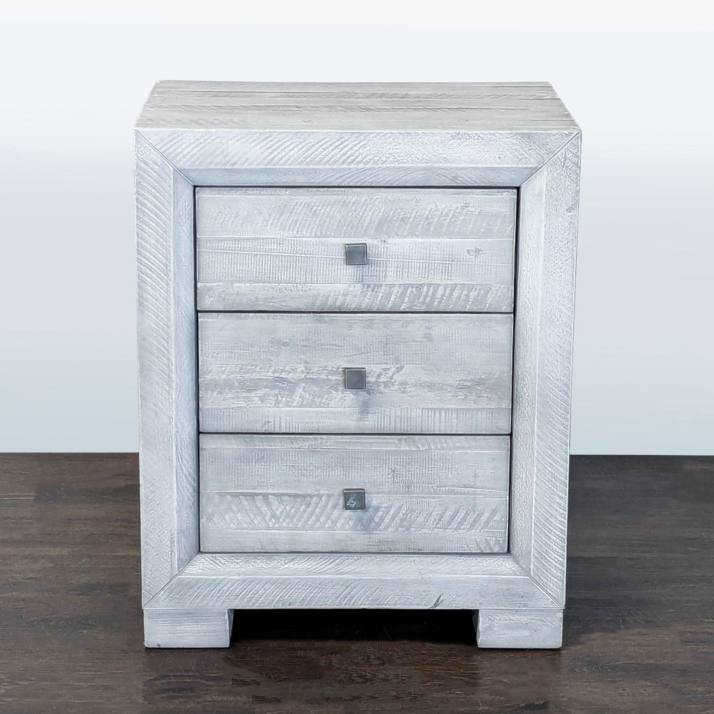 Dovetail Furniture Three Drawer Nightstand