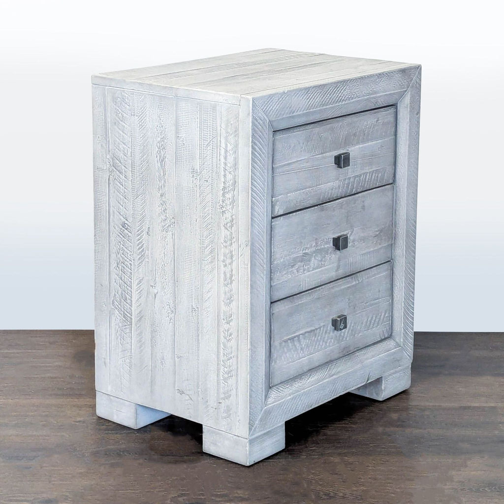 Dovetail Furniture Three Drawer Nightstand