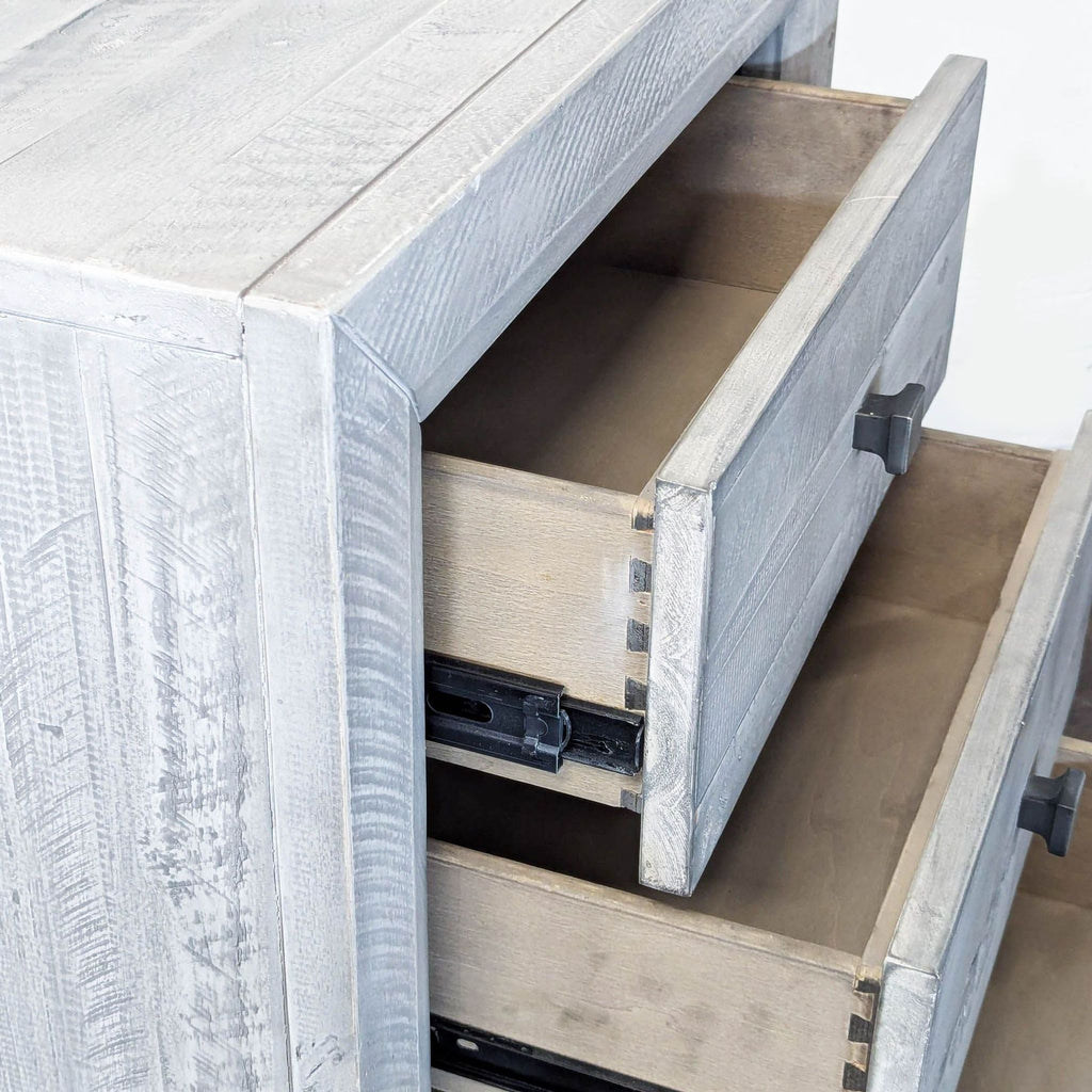 Dovetail Furniture Three Drawer Nightstand