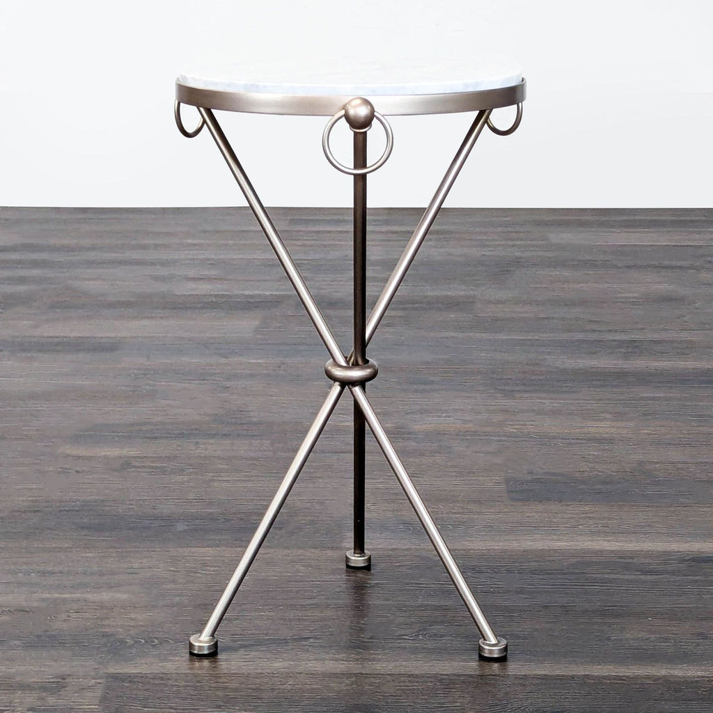 Sure! However, you haven't provided the specific images or full description related to the Side & Console Table. If you can upload or describe the images associated with the item, I’ll be able to write three distinct, summarized alt texts for you. Please provide the images or further details.