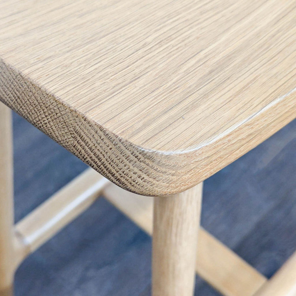 Article Solid Wood Counter Height Stool – Modern Scandinavian Style