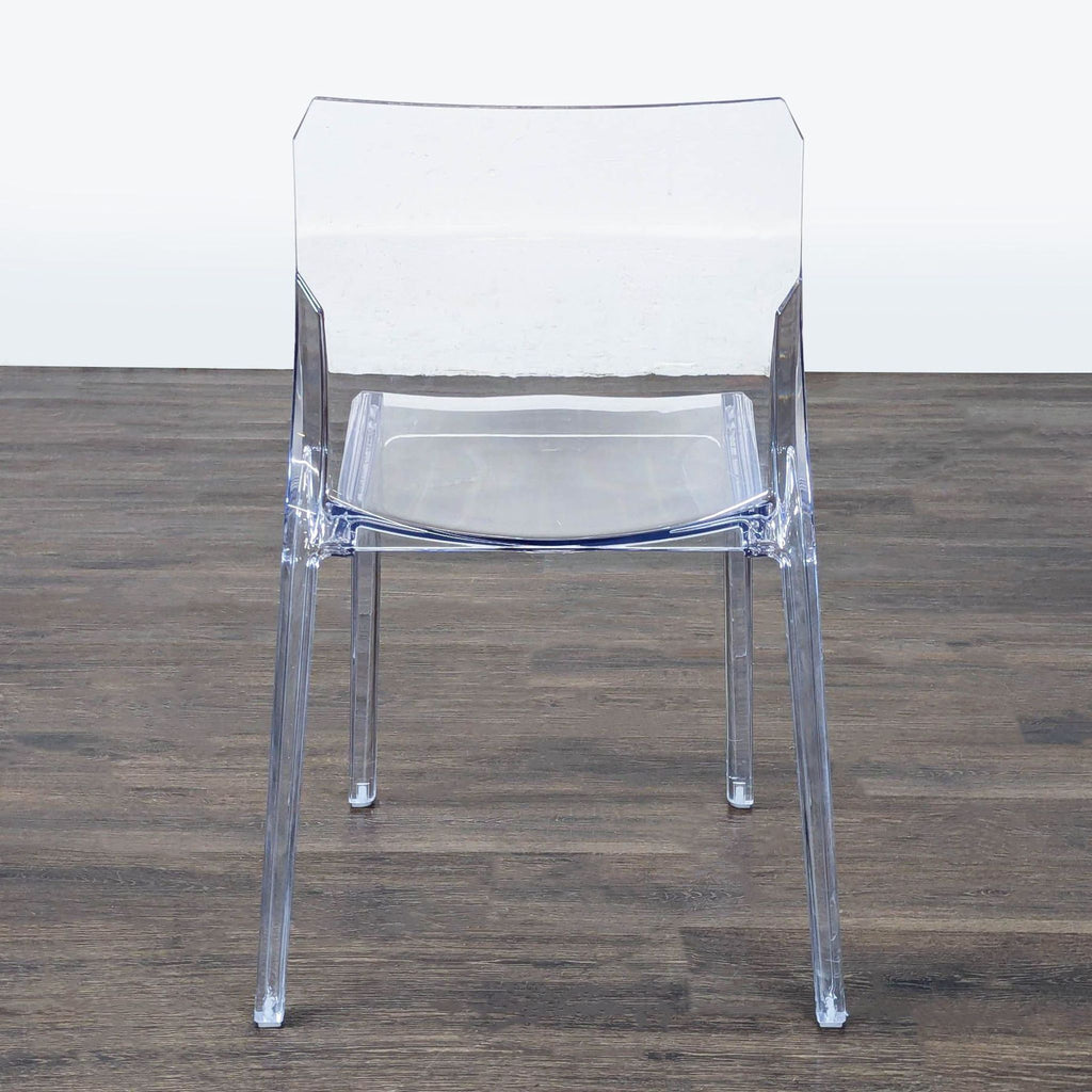 CB2 Bolla Clear Acrylic Dining Chair