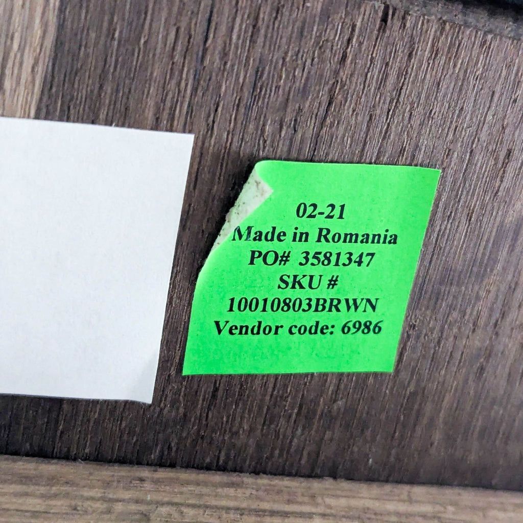 Restoration Hardware Oak Brule Live Edge Coffee Table