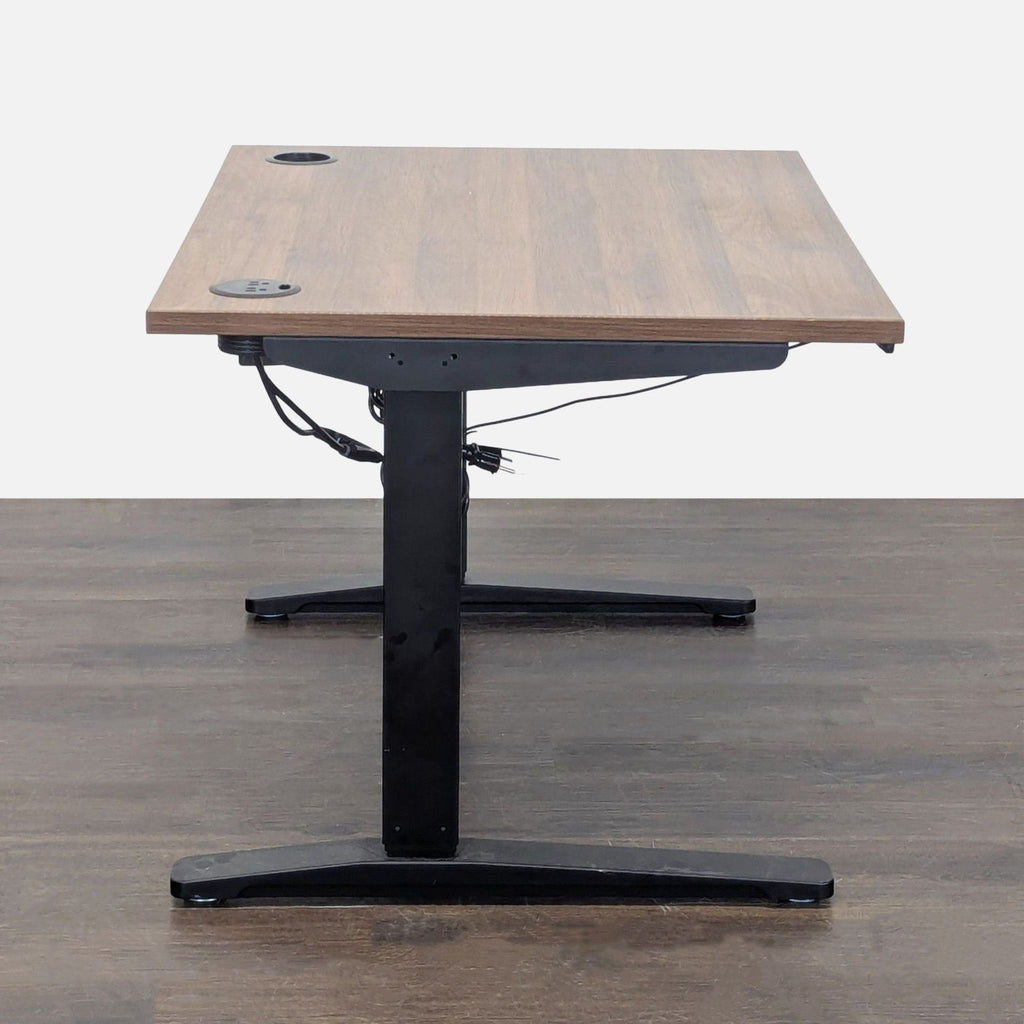 Uplift  GREENGUARD Laminate Desktop - Walnut - 48" x 24" rectangular v2