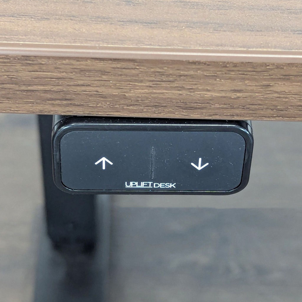 Uplift  GREENGUARD Laminate Desktop - Walnut - 48" x 24" rectangular v2