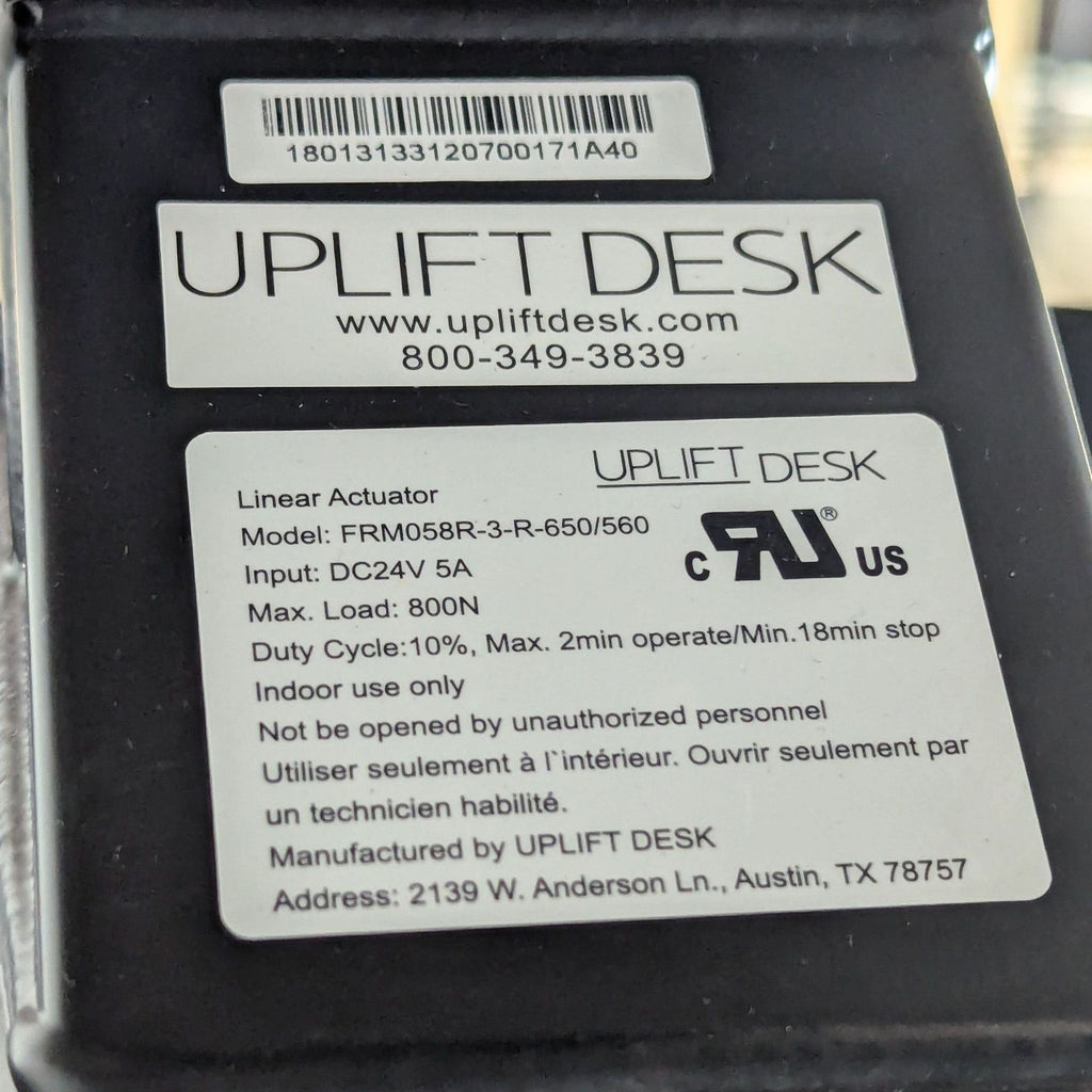 Uplift  GREENGUARD Laminate Desktop - Walnut - 48" x 24" rectangular v2