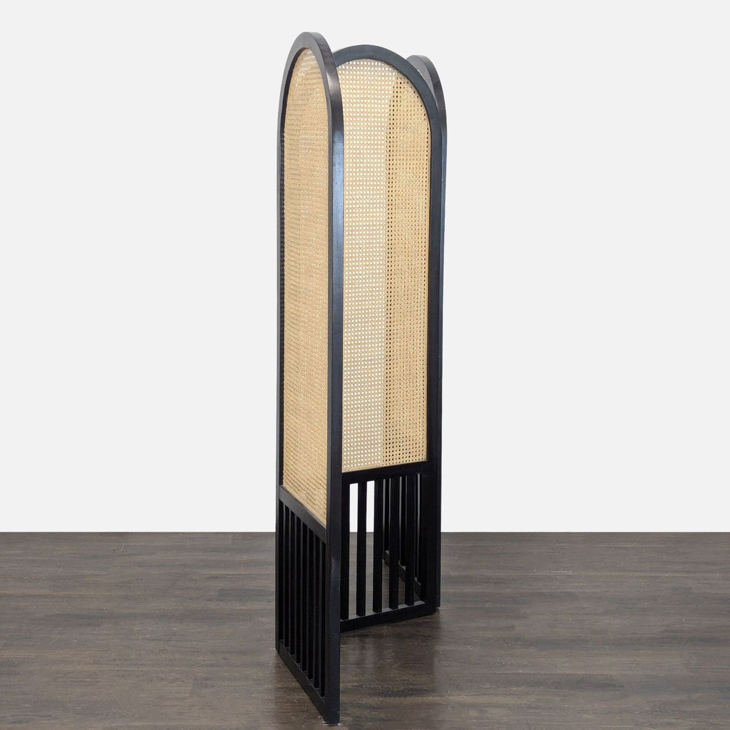 Crate & Barrel Anaise Cane Room Divider Screen