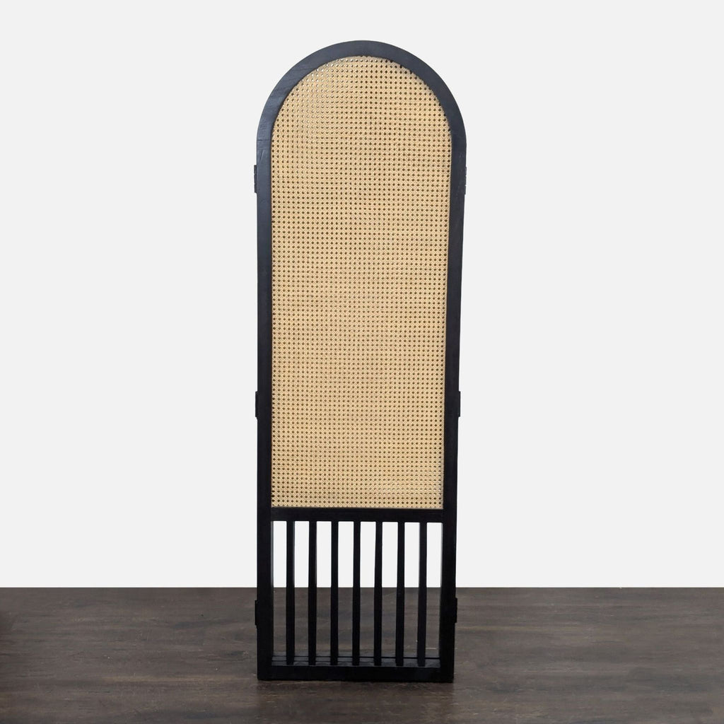 Crate & Barrel Anaise Cane Room Divider Screen