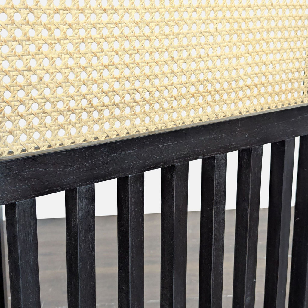 Crate & Barrel Anaise Cane Room Divider Screen